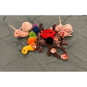 Beanie Baby Bugs Lot (6 total)